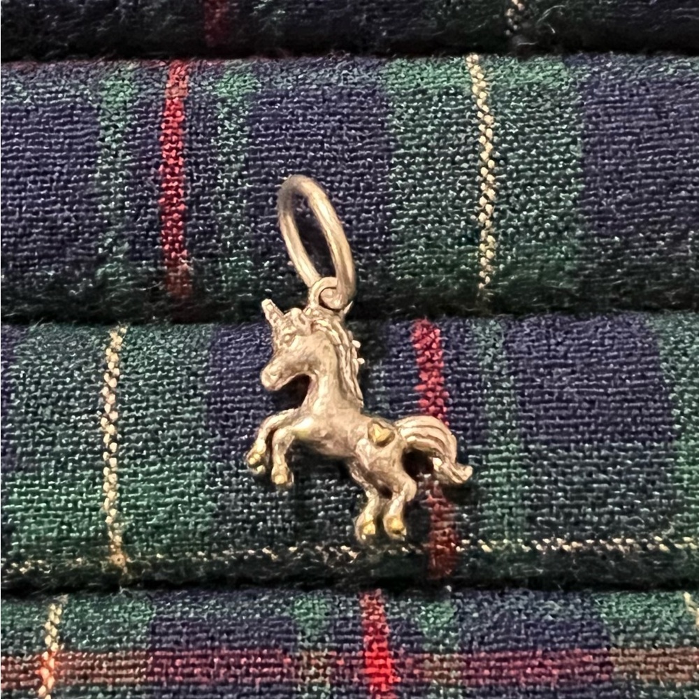 Waxing Poetic Unicorn Charm